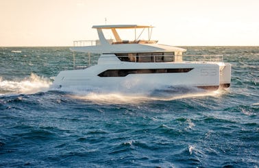 Enjoy Incredible Luxury Aboard This 2020 Leopard 53' Yacht in Miami Beach!