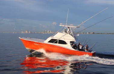 50' Custom Carolina Fishing Charter & Cruise On The Intercostal Waterway