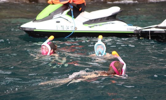 Promenade en jet ski à Tenerife, Espagne