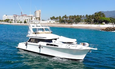 Cruise along the coast of Puerto Vallarta, Mexico with this Mikelson 64 Yacht