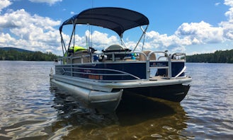 Fishing - Cruising - Swimming- Tubing on Silver Lake on 24' Suntracker Fishin Barge Pontoon!