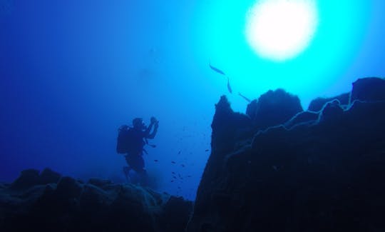 ランサローテ島でのダイビング