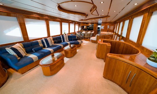 The Program - 97' Hargrave Yacht Charter in South Florida