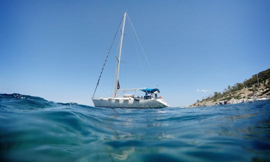 Sunset Sailing Trip in Kavala aboard the Dufour 45 Classic Sailboat