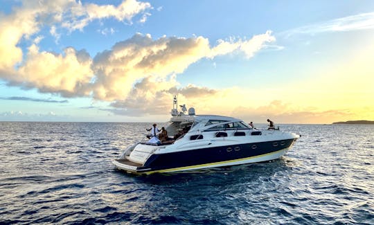 Aluguer de um dia de iate de 58 pés em Cruz Bay, St John