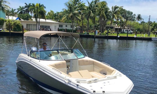 24' Nautic Star Deck Boat for Rent in Hollywood, Florida!
