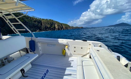 Center Console Powerboat in St. Thomas and St John USVI!