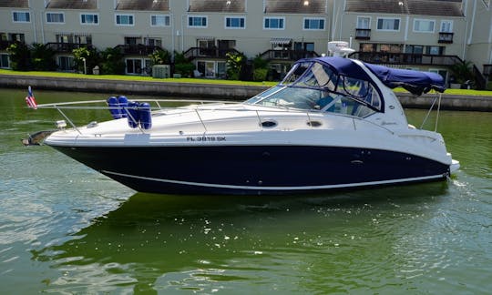 Sea Ray Sundancer 35' Profitez d'un voyage à bord de notre yacht DMV de luxe !