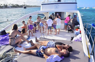 Punta Cana Party Catamaran for up to 90 guests!