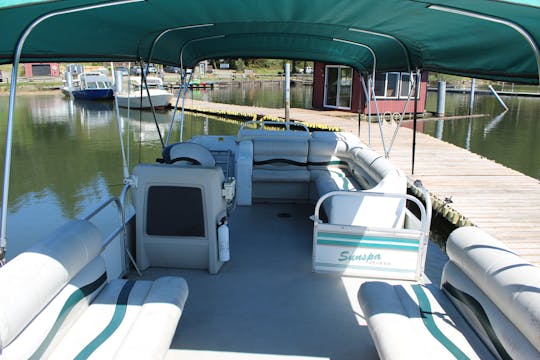 Barco flutuante de 24 pés Siltcoos lake