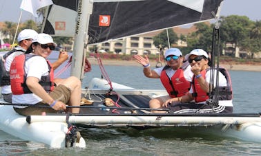 Descubra a vela em Bambolim, Goa!