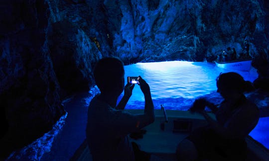 Blue Cave on Biševo Island