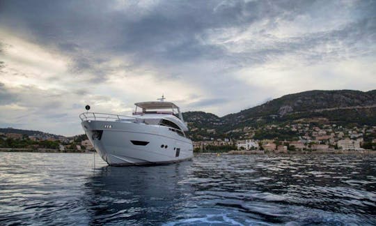 Princess 88 available for charter in Marina Moll Vell - Mallorca, Spain