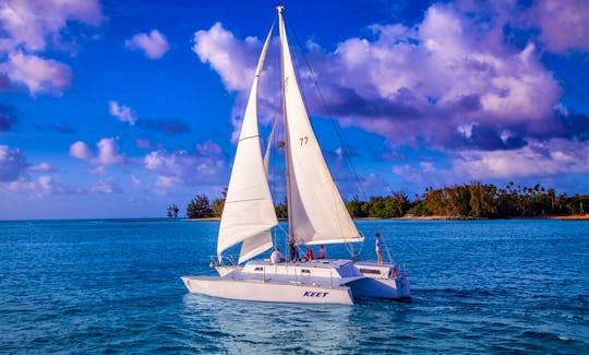 41ft Smooth Sailing Trimaran Charters & Adventures Oahu's North Shore, Haleiwa