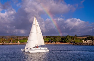 41ft Smooth Sailing Trimaran Charters & Adventures Oahu's North Shore, Haleiwa