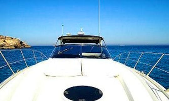 Sunseeker Camargue 44 available for charter in Port Adriano
