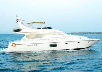 Luxury New 72ft Majesty for 28 GuestS in Dubai Marina Harbour
