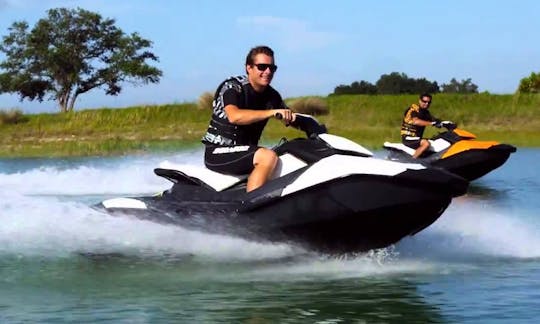 SeaDoo Spark JetSki rental on Lake Tulloch