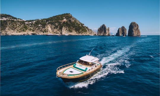 Motor Boat Gozzo Fratelli Aprea 36 Hard Top in Sorrento, Italy