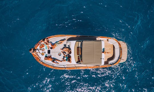 Motor Boat Gozzo Jeranto 950 Cabin in Sorrento, Italy