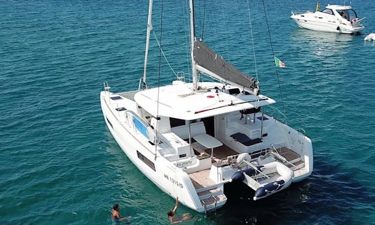 Catamarán de vela Lagoon 40 desde Furnari, Sicilia