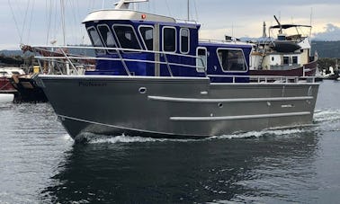 Custom Built Sportfishing Yacht with Bathroom and Heated Cabin