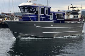 Custom Built Sportfishing Yacht with Bathroom and Heated Cabin