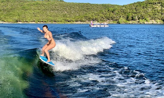 Surf and Wakeboard Our MasterCrafts on Lake Travis!