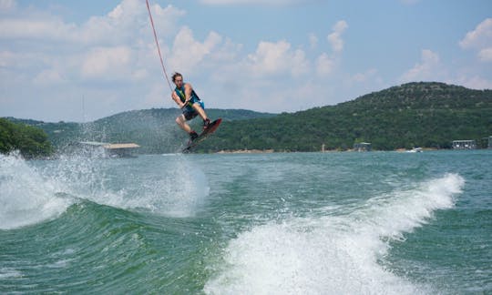 Surfurf and Wakeboard This X-Star with Atx Wake on Lake Travis!