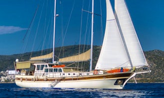79ft Sailing Gulet Ready To Cruise You Around Corfu - Greece