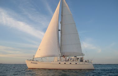 50' Chris White Design, Cruising Catamaran rental in beautiful Ponce Inlet Florida.
