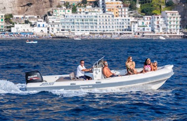 Self drive RIB Boat rental in Sorrento, Campania