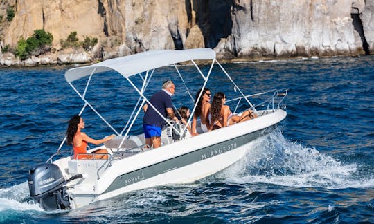 Romar Mirage 18' Self Drive Boat Rental in Sorrento