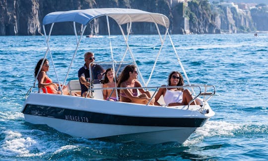 Romar Mirage 18' Self Drive Boat Rental in Sorrento