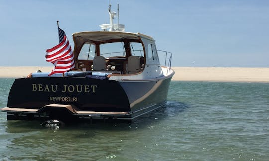 36' Hinckley Motor Yacht Around Chatham, MA