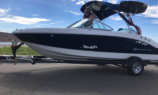20 foot Wakeboard Boat with Tower excellent shape