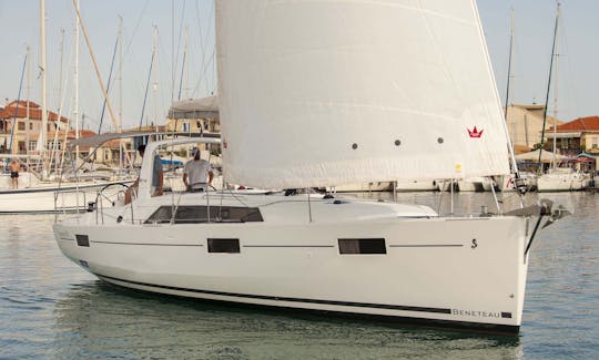 Beneteau Oceanis 41.1 Sailing Yacht Charter in Lefkada, Greece!