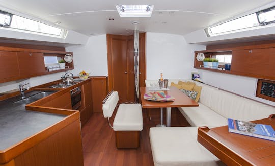 Live in Lefkada Island onboard Beneteau Oceanis 45 "Prodigy" Cruising Monohull