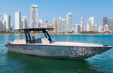 Black Jack 34' Luxury Speedboat For Charter in Colombia