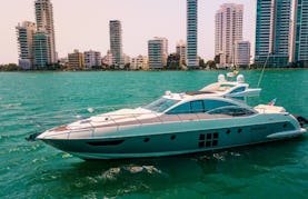 Stunning Azimut 62' Luxury Adventure Yacht for Charter in Colombia