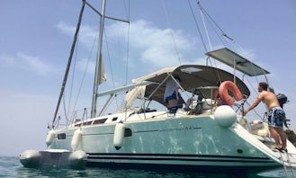 Ad Agio: Jeanneau Sun Odyssey 44i Sailing Yacht in Lefkada
