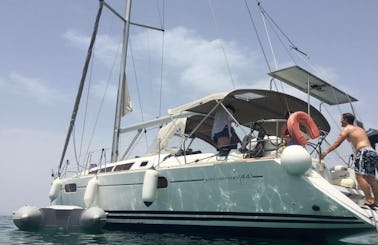 Ad Agio: Jeanneau Sun Odyssey 44i Sailing Yacht in Lefkada