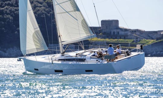 Classic Dufour 430 Sailboat Charter in Kontokali, Greece - Avail the early booking discount!