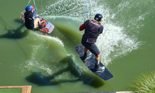 Enjoy the Sensation of Cable Wakeboarding (30-Minutes Lesson) in Foxton