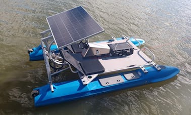 Increíble alquiler de barcos eléctricos silenciosos para navegar por el río Kerikeri, Nueva Zelanda