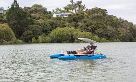 Incredible Silent Electric Boat Rental for Cruising the Kerikeri River, NZ