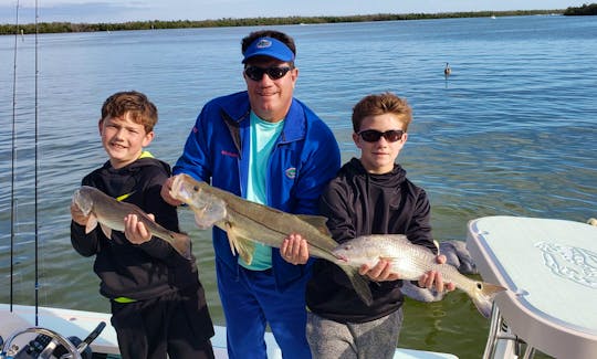 Inshore 3/4 Day Fishing Charter in Naples, Florida with Captain Tim