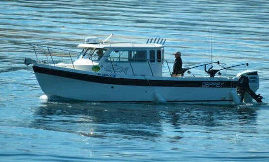 26’ Long-Cabin Osprey Pilothouse Fishing Charter