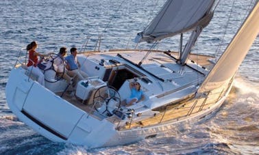 Jeanneau Sun Odyssey 519 ( 2020 / 12 pax / AC & GEN ) perfect yacht from Lefkas to sail Ionian Islands, Greece