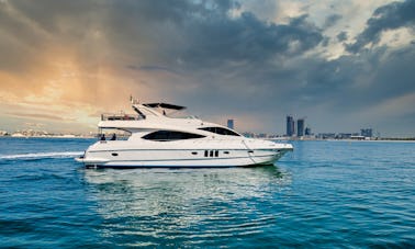 77' Majesty Power Mega Yacht Rental in Dubai